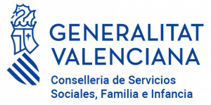 logo azul _Conselleria de Servicios Sociales, Familia e Infancia_pantone293_cast